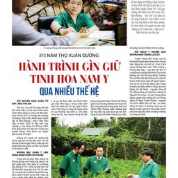 SKCĐ: 373 năm Thọ Xuân Đường: Hành trình gìn giữ tinh hoa Nam y qua nhiều thế hệ