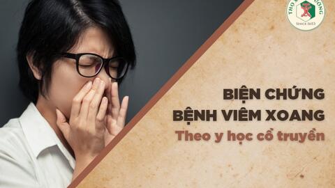 Biện chứng bệnh viêm xoang theo Y học cổ truyền