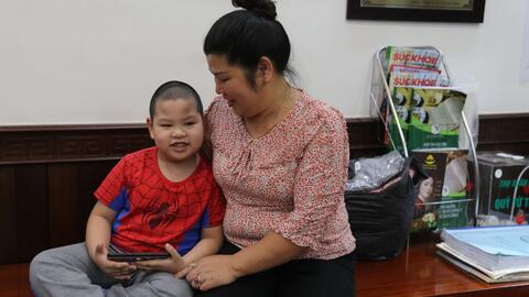 Bé không còn cơn co giật nữa